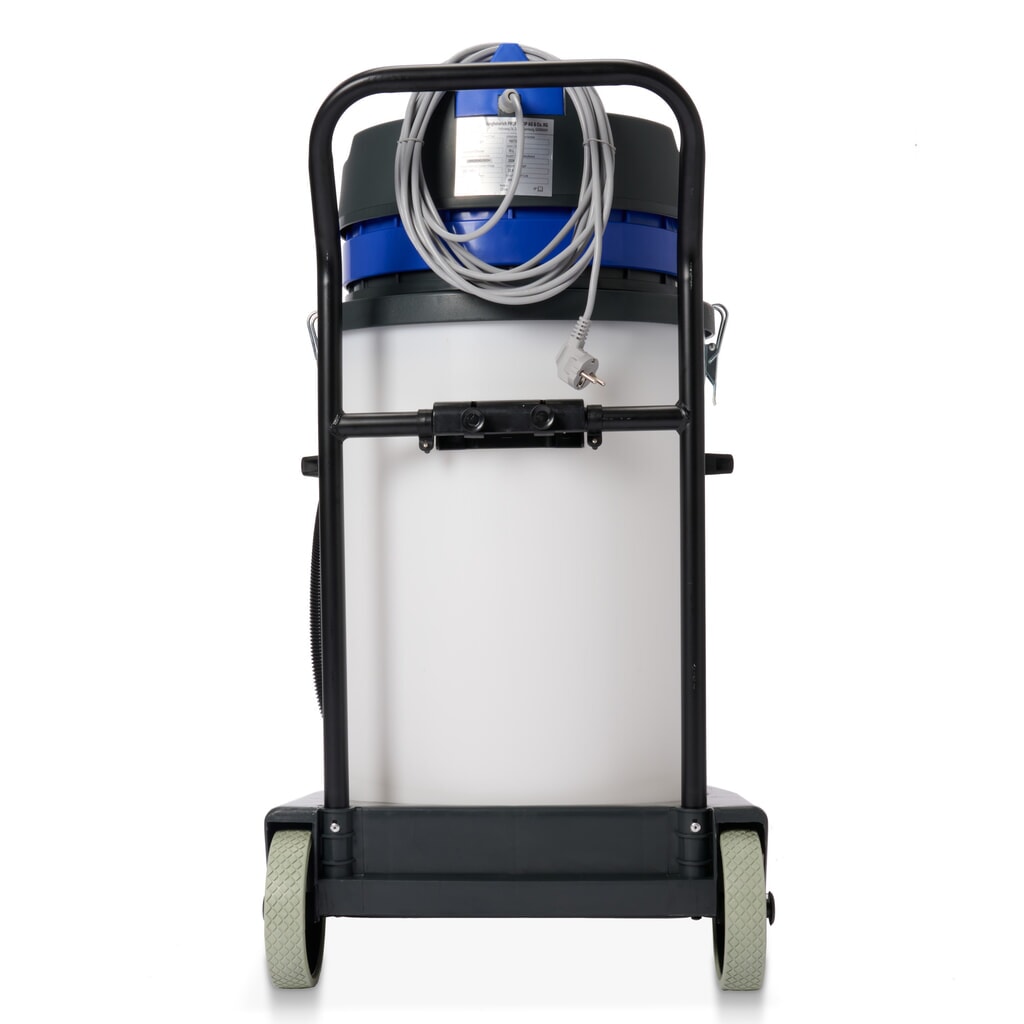 HEMMDAL Industriesauger, nass + trocken, Kunststoffbehälter, 2.000 W, 70 l, Kippfahrgestell, Schiebebügel, Ablass-Schlauch Imagem do produto n.º 5: HEMMDAL Industriesauger, nass + trocken, Kunststoffbehälter, 2.000 W, 70 l, Kippfahrgestell, Schiebebügel, Ablass-Schlauch