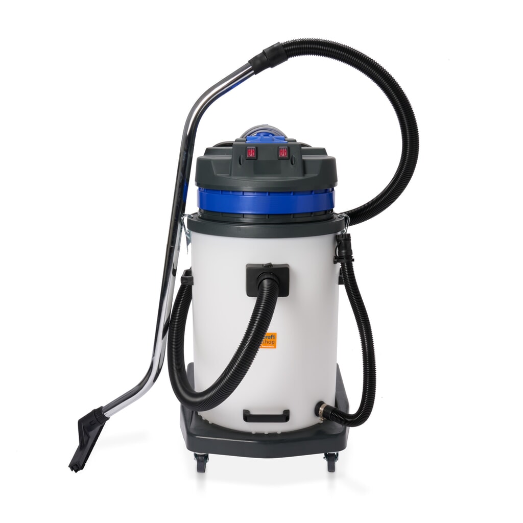 HEMMDAL Industriesauger, nass + trocken, Kunststoffbehälter, 2.000 W, 70 l, Kippfahrgestell, Schiebebügel, Ablass-Schlauch Imagem do produto n.º 11: HEMMDAL Industriesauger, nass + trocken, Kunststoffbehälter, 2.000 W, 70 l, Kippfahrgestell, Schiebebügel, Ablass-Schlauch