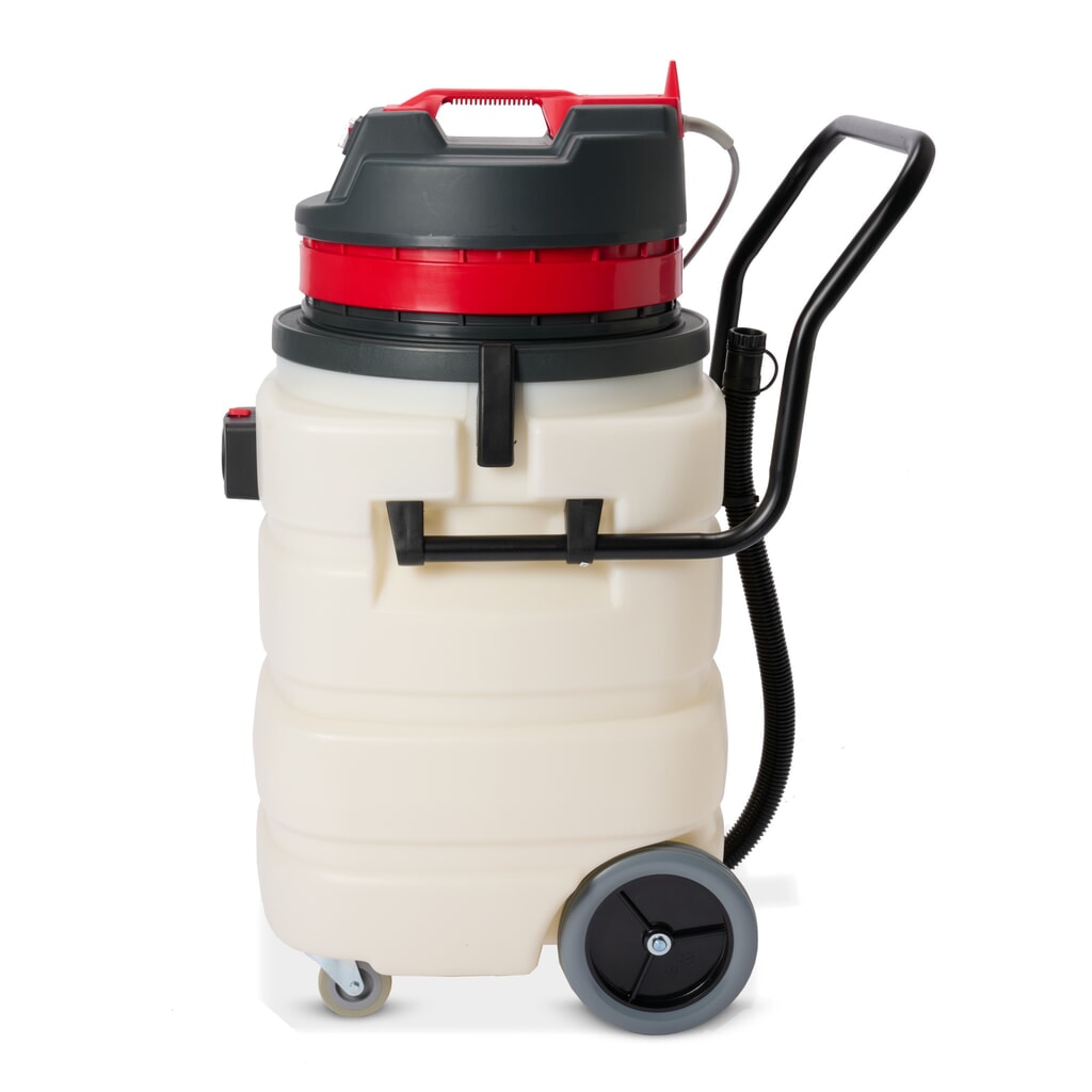 HEMMDAL Industriesauger, nass + trocken, Kunststoffbehälter, 3.000 W, 90 l, Schiebebügel, Ablass-Schlauch Imagem do produto n.º 4: HEMMDAL Industriesauger, nass + trocken, Kunststoffbehälter, 3.000 W, 90 l, Schiebebügel, Ablass-Schlauch