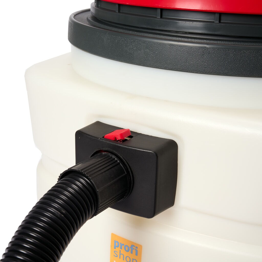 HEMMDAL Industriesauger, nass + trocken, Kunststoffbehälter, 3.000 W, 90 l, Schiebebügel, Ablass-Schlauch Imagem do produto n.º 8: HEMMDAL Industriesauger, nass + trocken, Kunststoffbehälter, 3.000 W, 90 l, Schiebebügel, Ablass-Schlauch