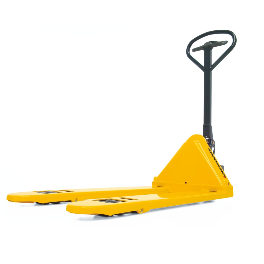 Imagem do produto n.º 2: Jungheinrich porta-paletes manual plano AM 15l, capacidade de carga de 1500 kg, comprimento do garfo de 950 mm, borracha maciça/nylon, rodas tandem