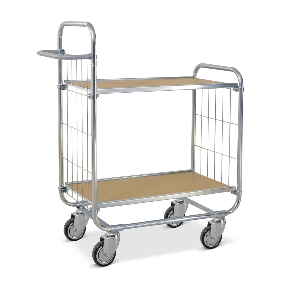Imagem do produto: Kongamek carro de pisos múltiplos ESD, flexível, 2 pisos de 620 x 425 mm