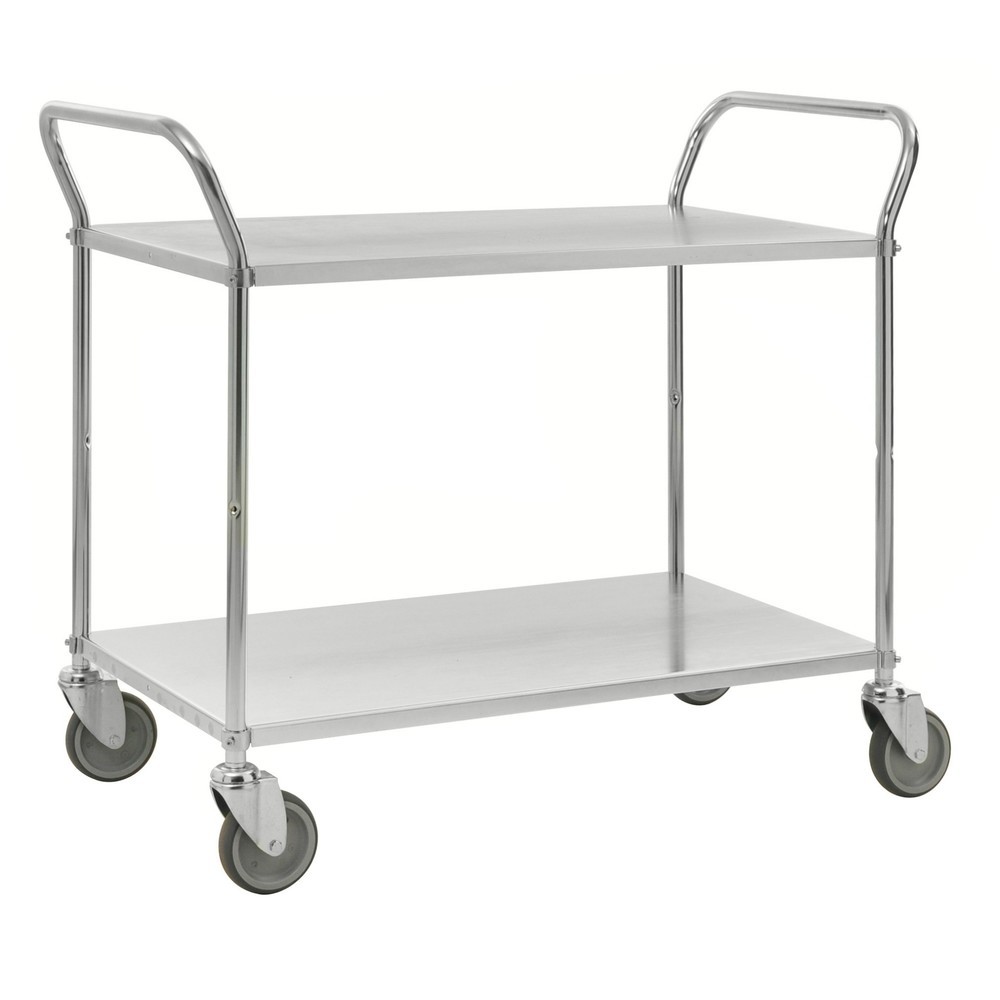 Imagem do produto: Kongamek carro de pisos múltiplos, capacidade de carga de 250 kg, 2 pisos, A x L x P 940 x 480 x 1.080 mm