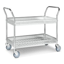 carro de cesta, completamente galvanizado