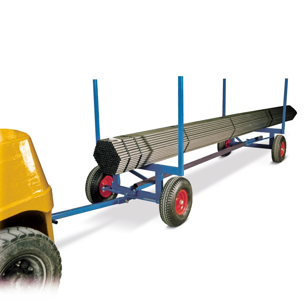 Imagem do produto: Carrinho de material comprido Kongamek, capacidade de carga de 3500 kg, envernizado