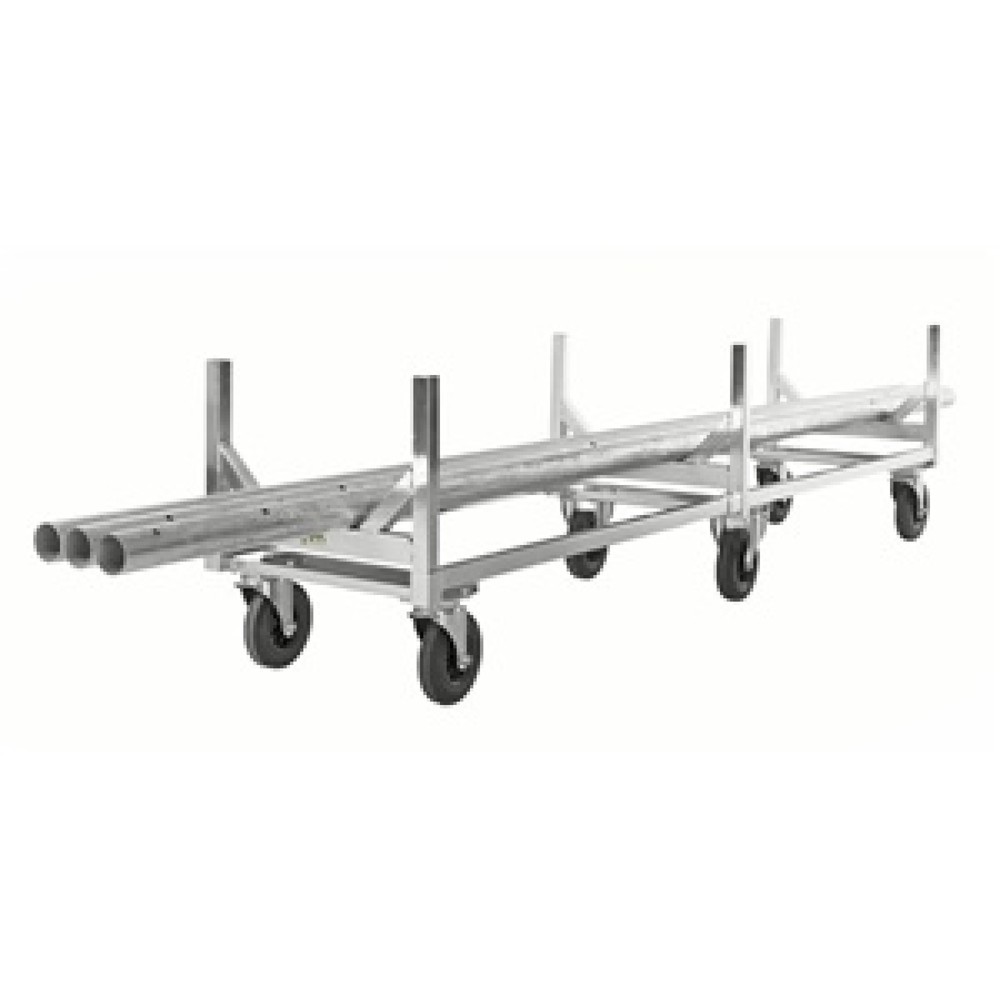 Imagem do produto n.º 3: Carrinho de material comprido Kongamek, zincado, capacidade de carga de 800 kg, AxLxP 700 x 608 x 2.800 mm