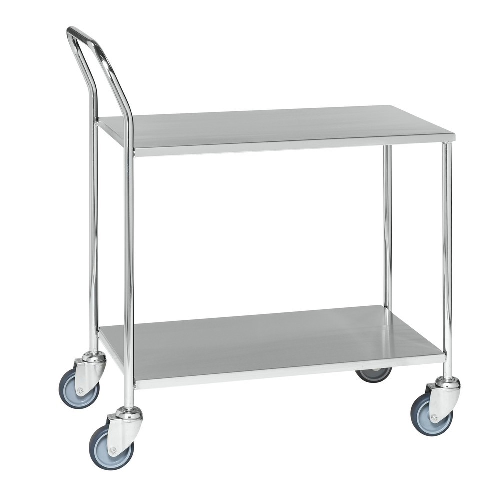 Imagem do produto: Kongamek carro com mesa em aço inoxidável, A x L x P 960 x 430 x 840 mm