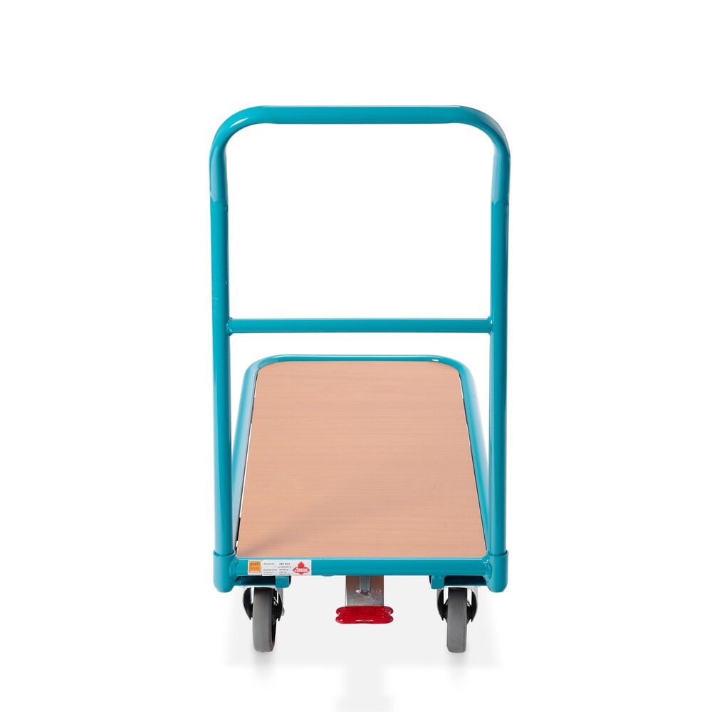 Imagem do produto n.º 4: Carrinho de armazém Ameise®, capacidade de carga de 200 kg, superfície de carregamento traseira LxP 450 x 850 mm, com travão central.
