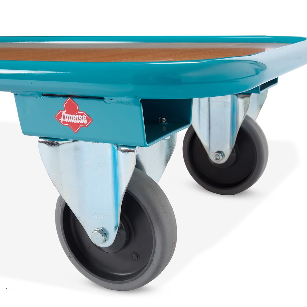 Imagem do produto n.º 6: Carrinho de armazém Ameise®, capacidade de carga de 200 kg, superfície de carregamento traseira LxP 450 x 850 mm, com travão central.