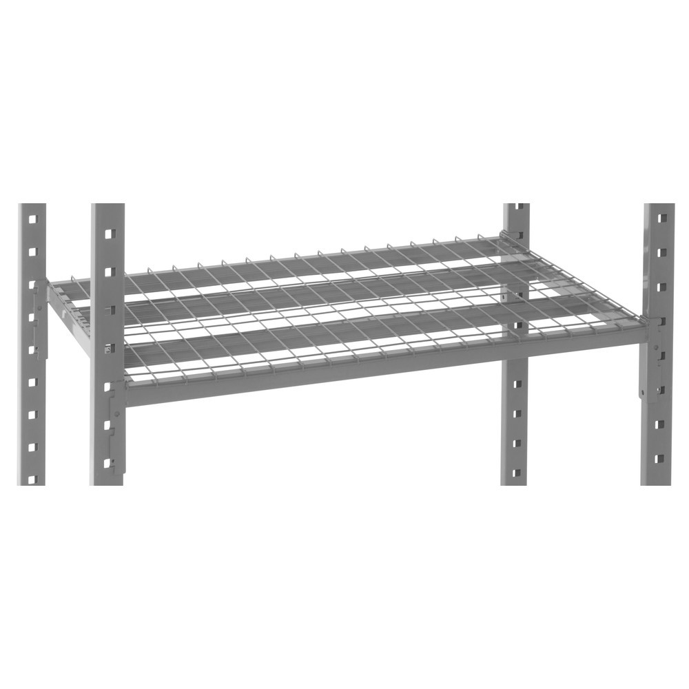 Imagem do produto n.º 4: ManOrga estante para picking, módulo de extensão, com fundos gradeados, capacidade de carga de 500 kg por prateleira, AxLxP 3000 x 1010 x 500 mm