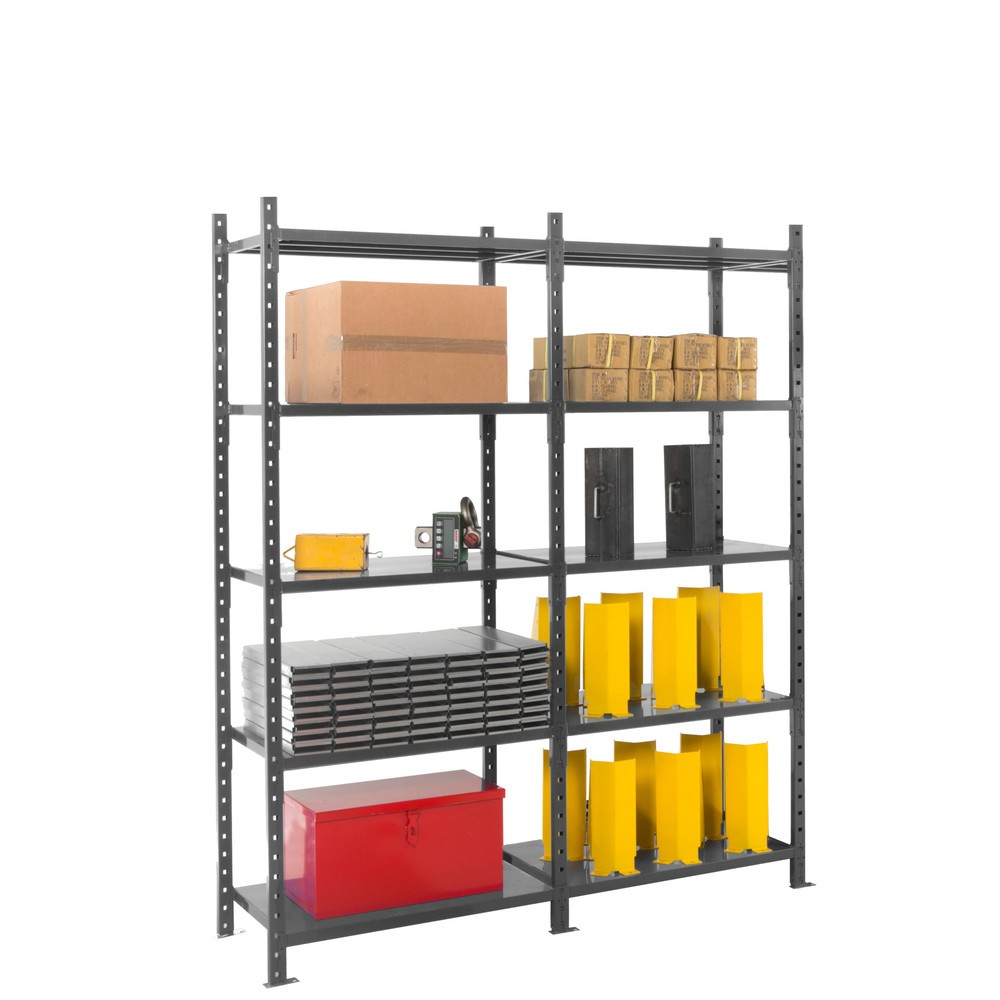 Imagem do produto n.º 9: ManOrga estante para picking, módulo de extensão, com painéis de aço, capacidade de carga de 500 kg por prateleira, AxLxP 2500 x 1010 x 500 mm