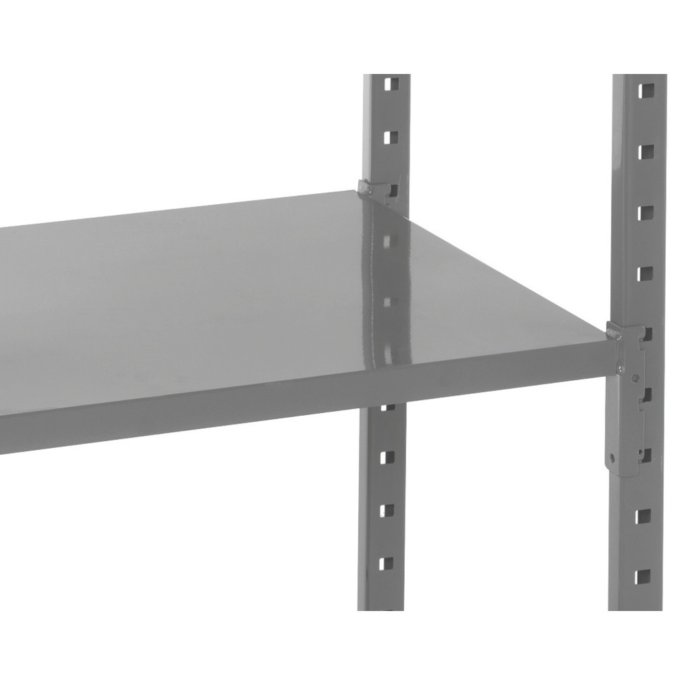 Imagem do produto n.º 6: ManOrga estante para picking cinzento grafite, com fundos de chapa de aço, capacidade de carga de 500 kg por prateleira, AxLxP 3000 x 1050 x 510 mm