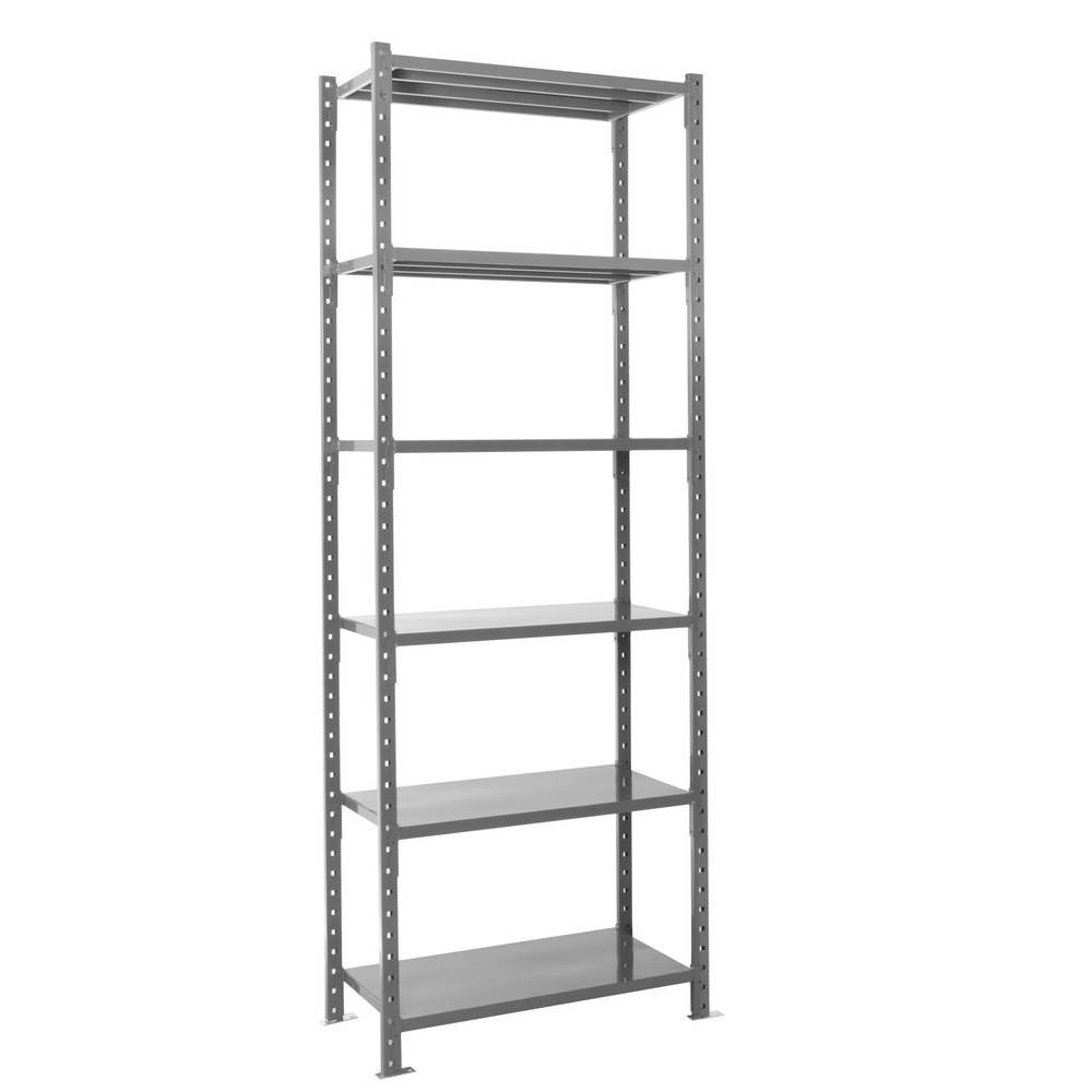 Imagem do produto n.º 8: ManOrga estante para picking cinzento grafite, com fundos de chapa de aço, capacidade de carga de 500 kg por prateleira, AxLxP 3000 x 1050 x 510 mm