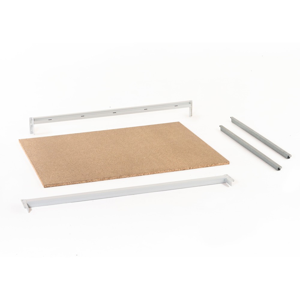 Imagem do produto n.º 8: Estante de grande vão ManOrga, com painéis de aglomerado, AF, AxLxP 2500 x 1800 x 600 mm