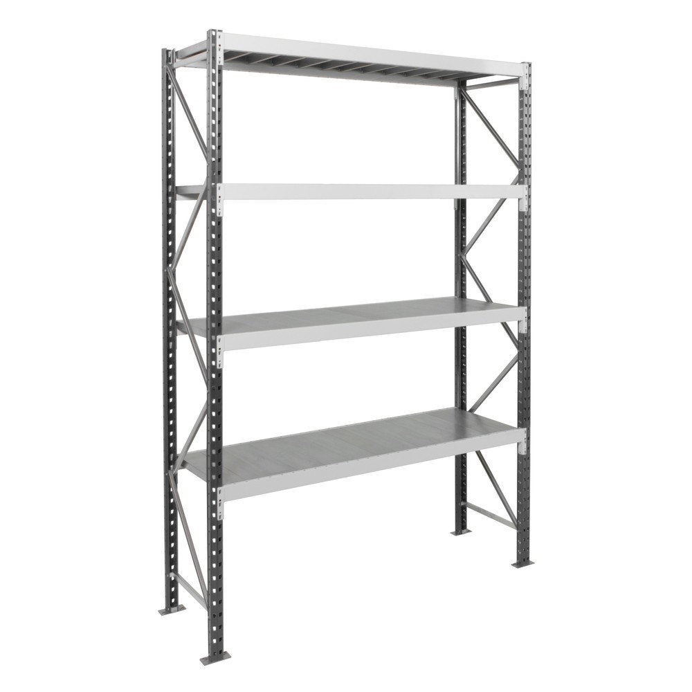 Imagem do produto: Estante de grande vão ManOrga com painéis de aço, GF, capacidade de carga de 880 kg por prateleira, AxLxP 3000 x 1800 x 600 mm