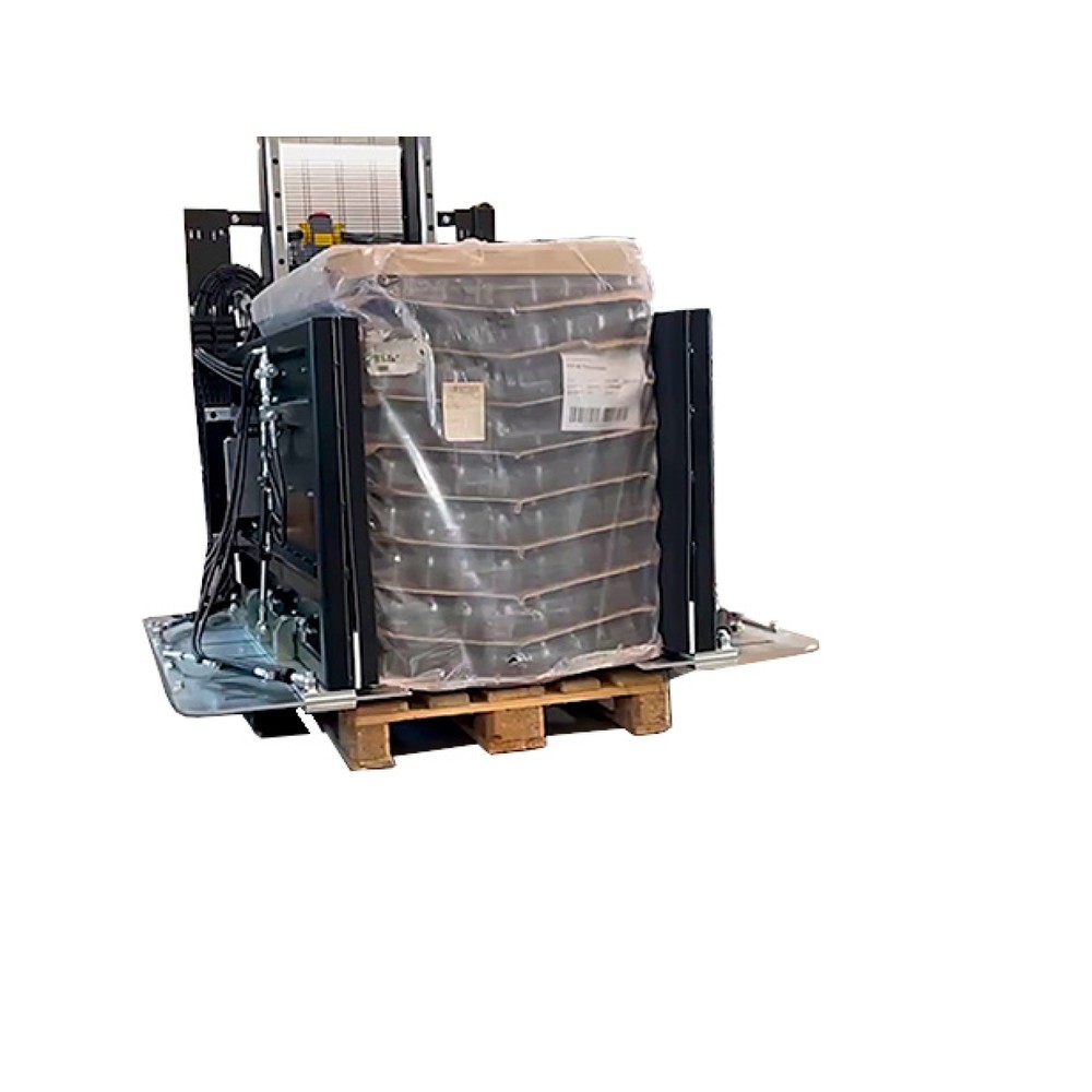 Imagem do produto: Trocador de paletes móvel Toppy sem inclinar, rodar ou virar, abertura 522–1213 mm, capacidade de carga de 1.000 kg