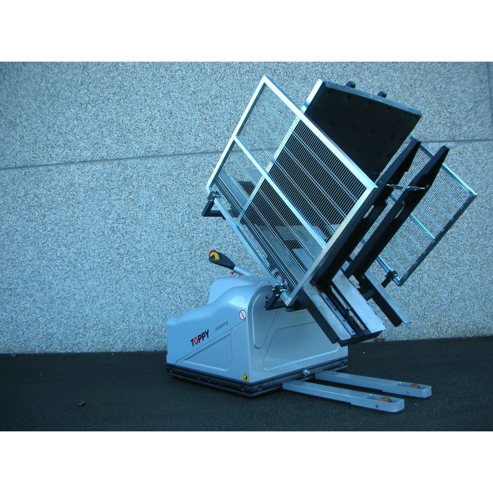 Imagem do produto n.º 4: Toppy virador de paletes móvel, abertura de 600–1800 mm, capacidade de carga de 1.500 kg