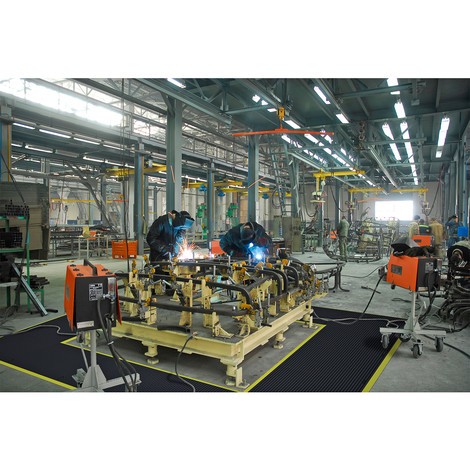 Imagem do produto n.º 3: Tapete anti-fadiga NoTrax SkywalkerHD™ ESD Nitrile, 910 x 910 mm, preto