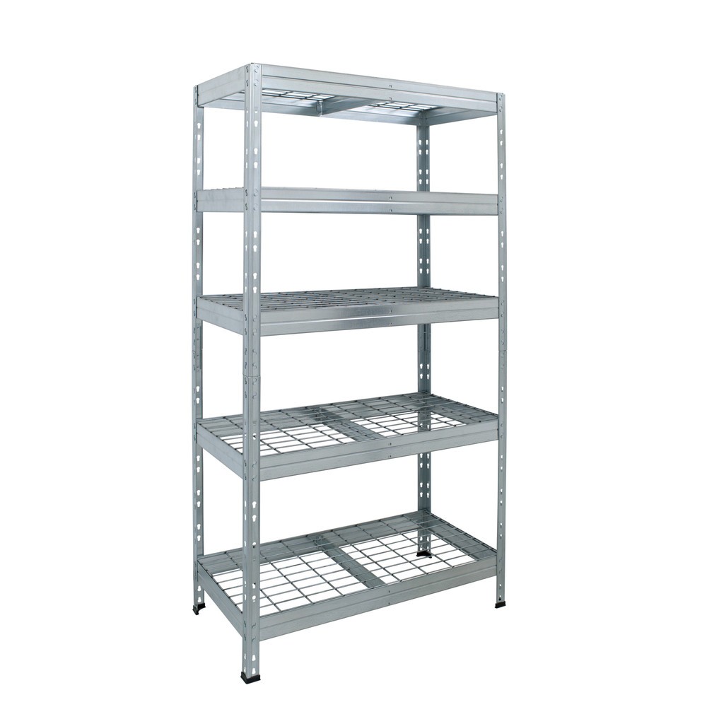 Imagem do produto: Estante de vão longo para exterior com fundos gradeados, AxLxP 1800 x 900 x 450 mm