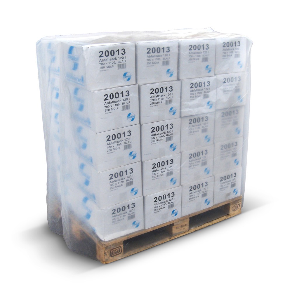 Imagem do produto: Película retrátil de PE, coberturas, AxLxP 1200 x 1250 x 850 mm