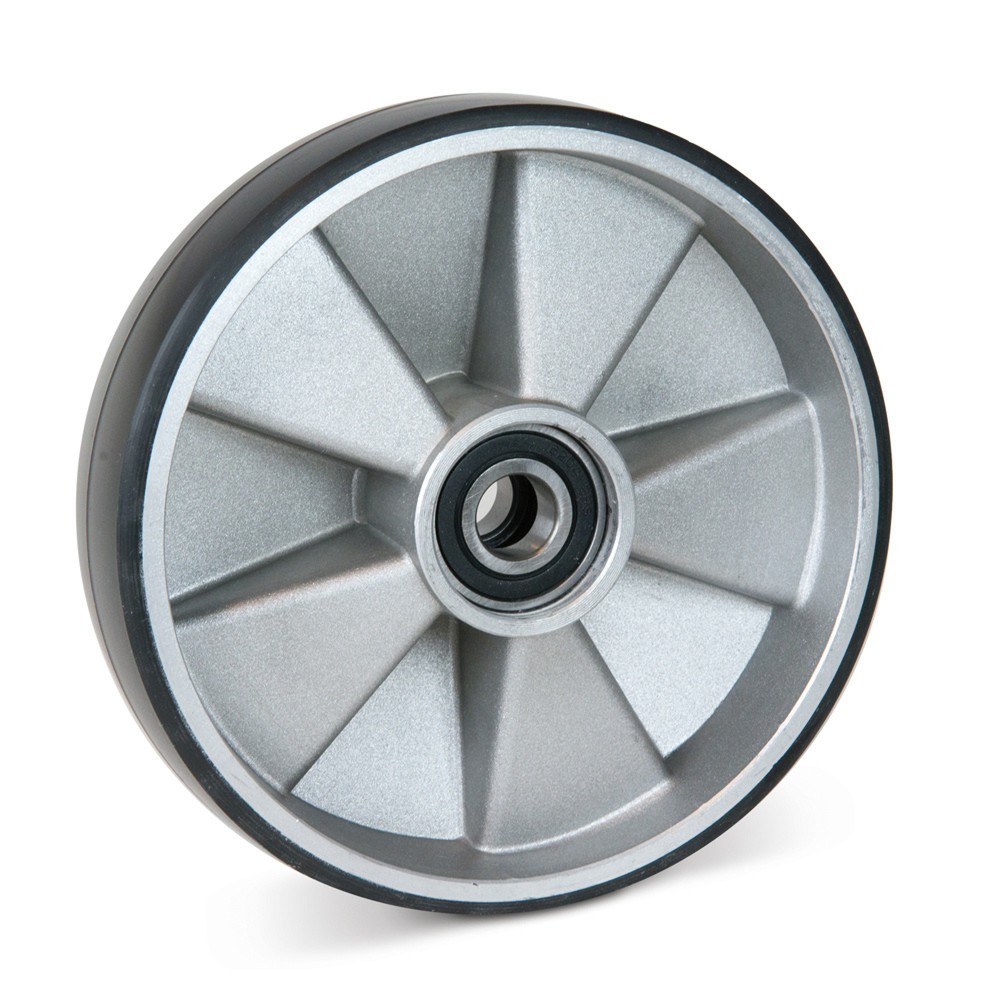 Imagem do produto: Roda diretriz em PU para porta-paletes manual Ameise® tipo ACY20, HLTN, ano de fabrico a partir de 2009, Ø 180 mm, preto