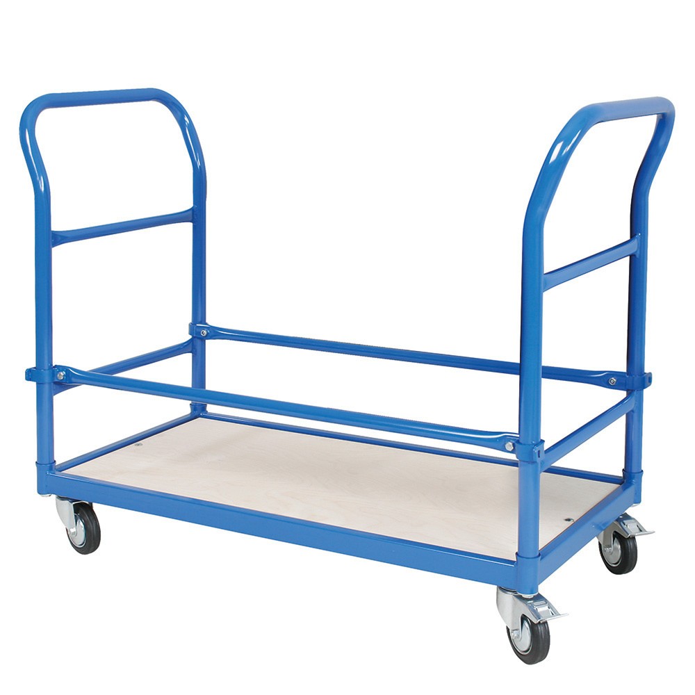 Imagem do produto: Carro de pneus, pega de avanço em ambos os lados, largura útil do compartimento 940 mm, capacidade de carga de 100 kg