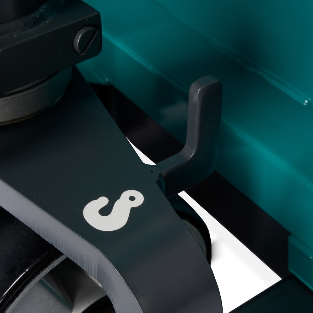 Imagem do produto n.º 8: Porta-paletes de tesoura Ameise® PTM 1.0 com elevação rápida, capacidade de carga de 1000 kg, comprimento dos garfos de 1150 mm, poliuretano/ nylon