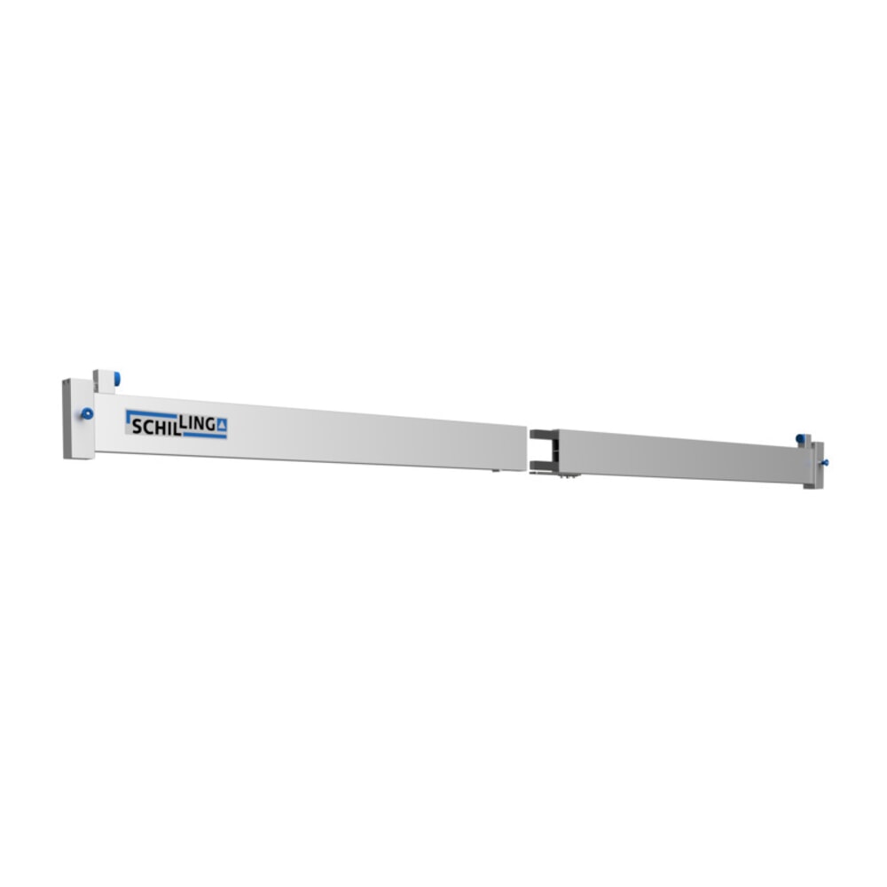 Imagem do produto n.º 9: SCHILLING guindaste de pórtico em alumínio com suporte divisível, ponto de suspensão 1249–2349 mm, comprimento 4000 mm, capacidade de carga 500 kg