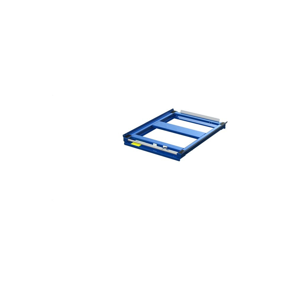 Imagem do produto: Extensão para paletes de carga pesada, capacidade de carga de 600 kg, profundidade de extração de 70 %.
