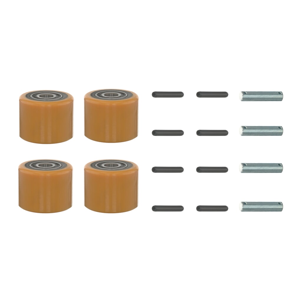 Imagem do produto: Kit de self-service para porta-paletes elétrico AntOn by Jungheinrich PTL 1.5 - substituição de rolos de carga, conjunto de 17 peças