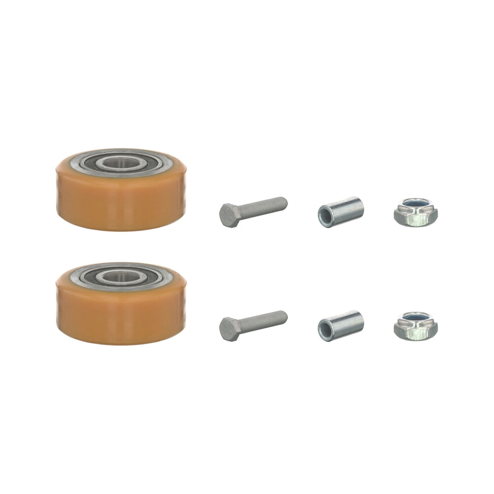 Imagem do produto: Kit de self-service para porta-paletes elétrico AntOn by Jungheinrich PTL 1.5 - substituição das rodas de suporte, conjunto de 9 peças