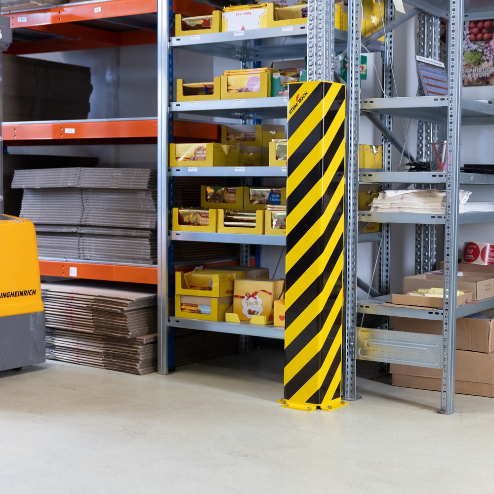 Imagem do produto n.º 5: Steinbock® canto de proteção contra impactos, perfil em U, AxLxP 1.200 x 160 x 160 mm, espessura 6 mm