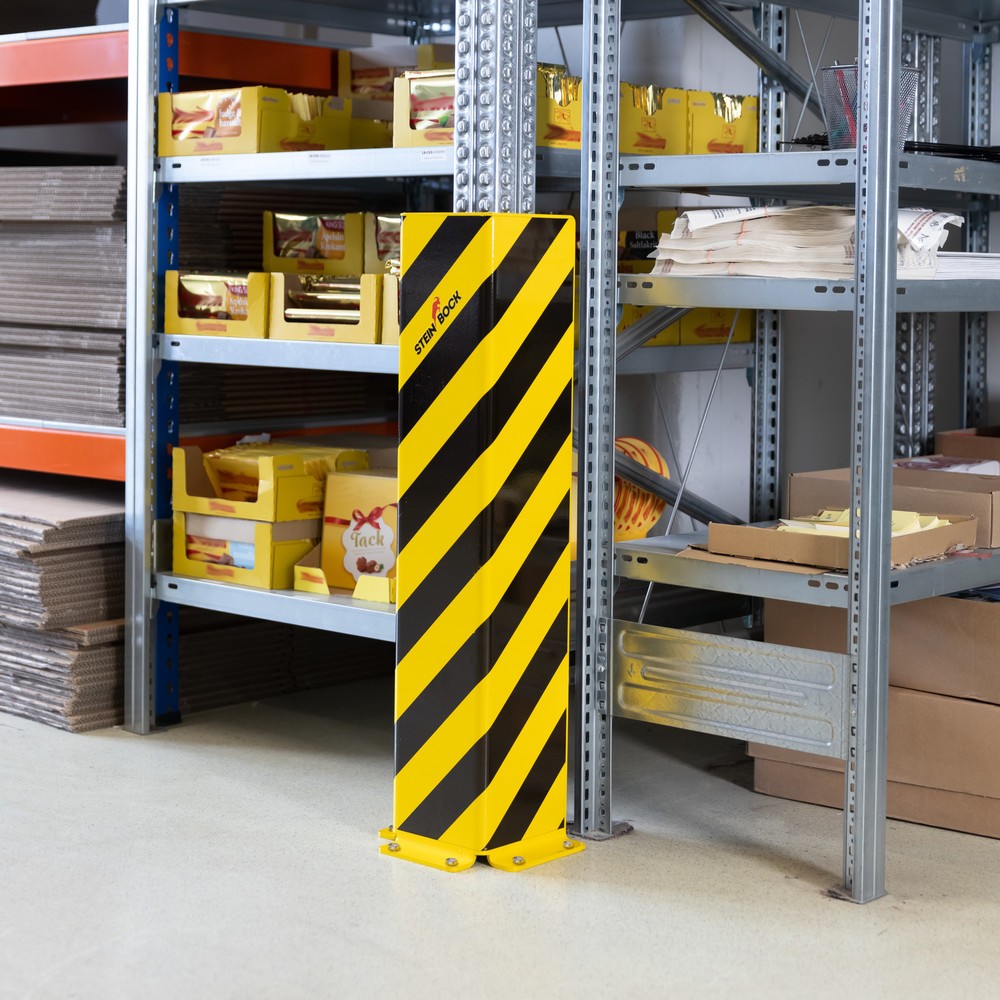 Imagem do produto n.º 6: Steinbock® canto de proteção contra impactos, perfil em U, AxLxP 800 x 160 x 160 mm, espessura 6 mm