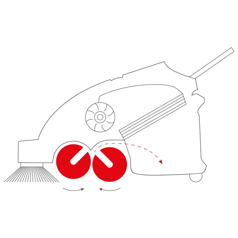 Imagem do produto n.º 3: Steinbock® varredora-aspiradora apeada 900E BASIC