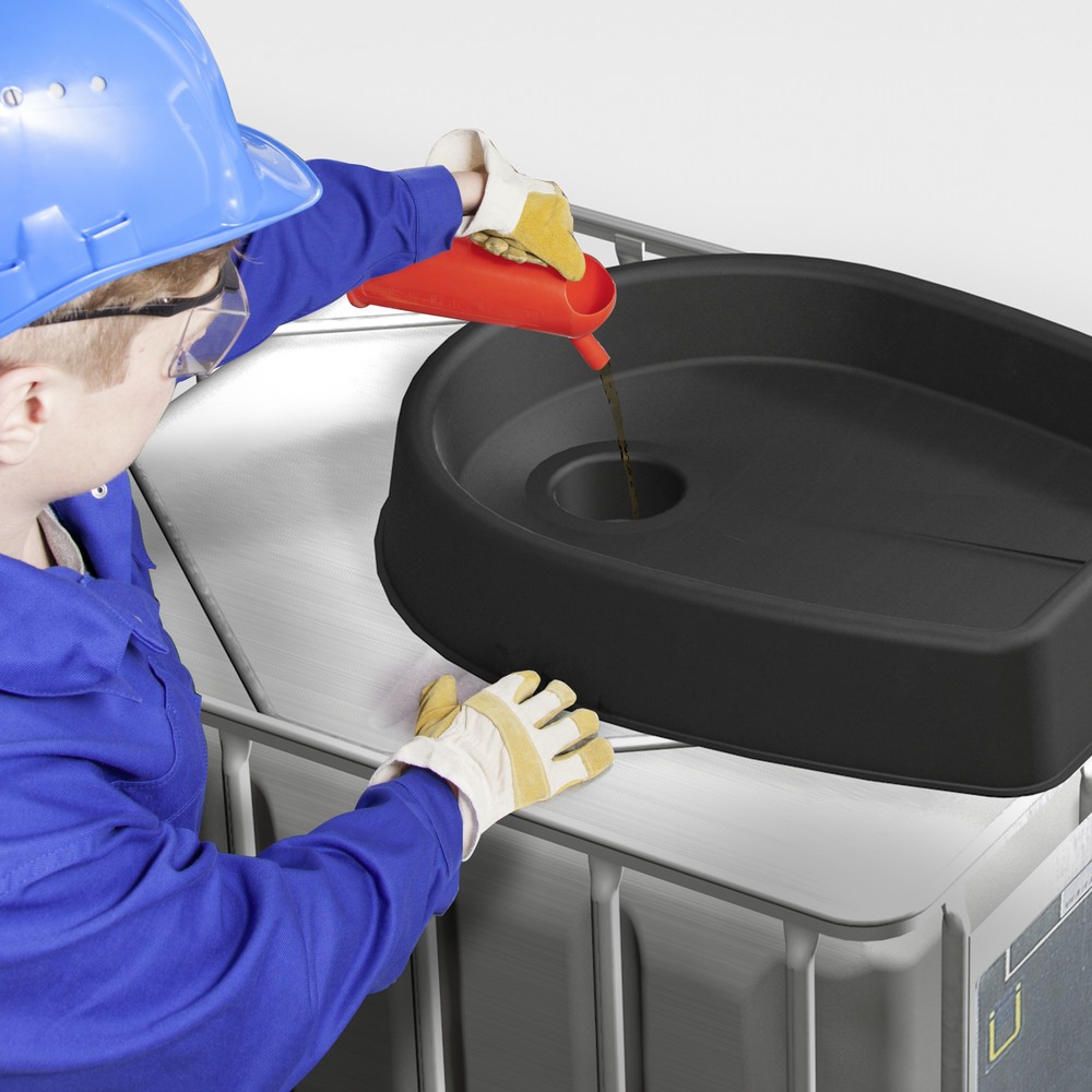 Imagem do produto n.º 2: Funil para IBC, AxLxP 200 x 690 x 820 mm, volume 30 l