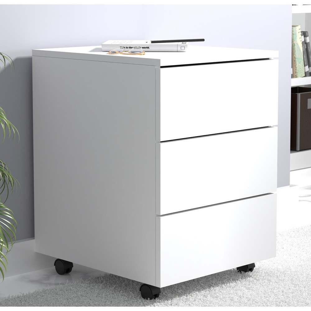 Imagem do produto n.º 2: VCM Rollcontainer Dalosa 45 3-SB, branco