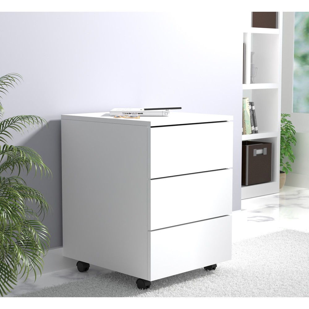 Imagem do produto n.º 3: VCM Rollcontainer Dalosa 45 3-SB, branco