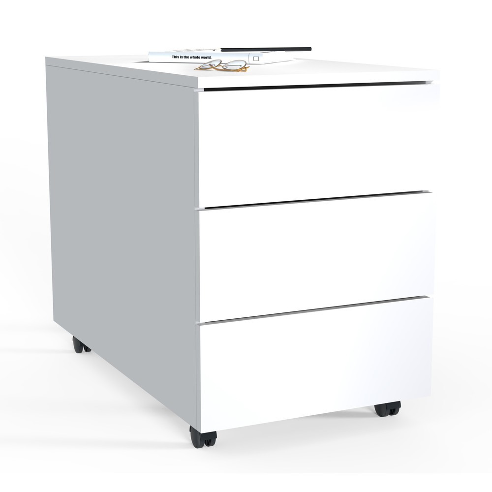 Imagem do produto: VCM Rollcontainer Dalosa 70 3-SB, branco