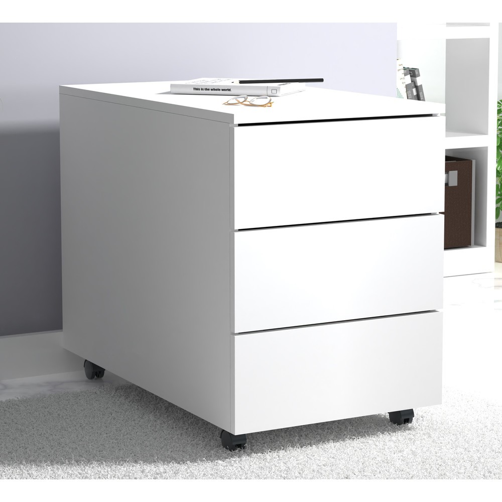 Imagem do produto n.º 2: VCM Rollcontainer Dalosa 70 3-SB, branco