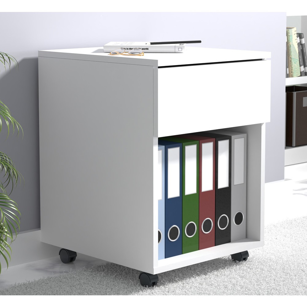 Imagem do produto n.º 2: VCM Rollcontainer Dalosa 45 1-SB, branco