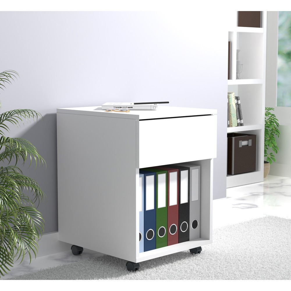 Imagem do produto n.º 3: VCM Rollcontainer Dalosa 45 1-SB, branco