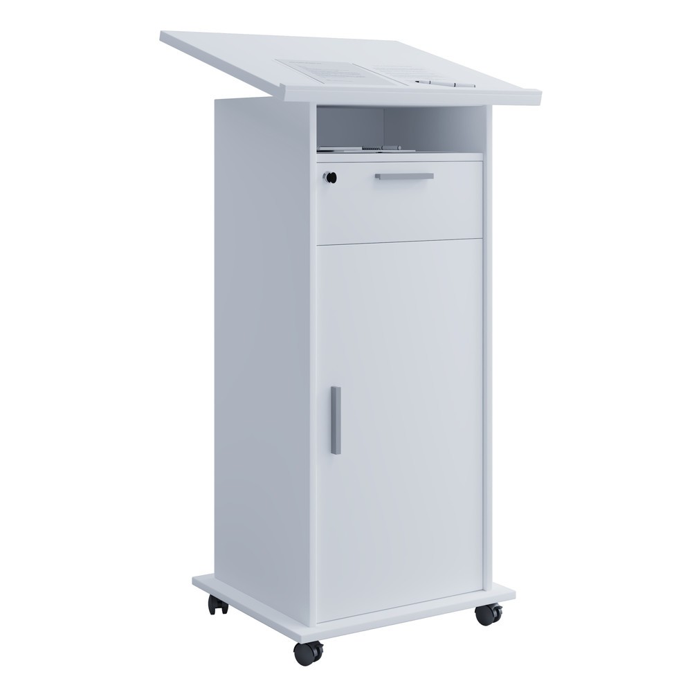 Imagem do produto: VCM Rollpult Melta com porta, branco