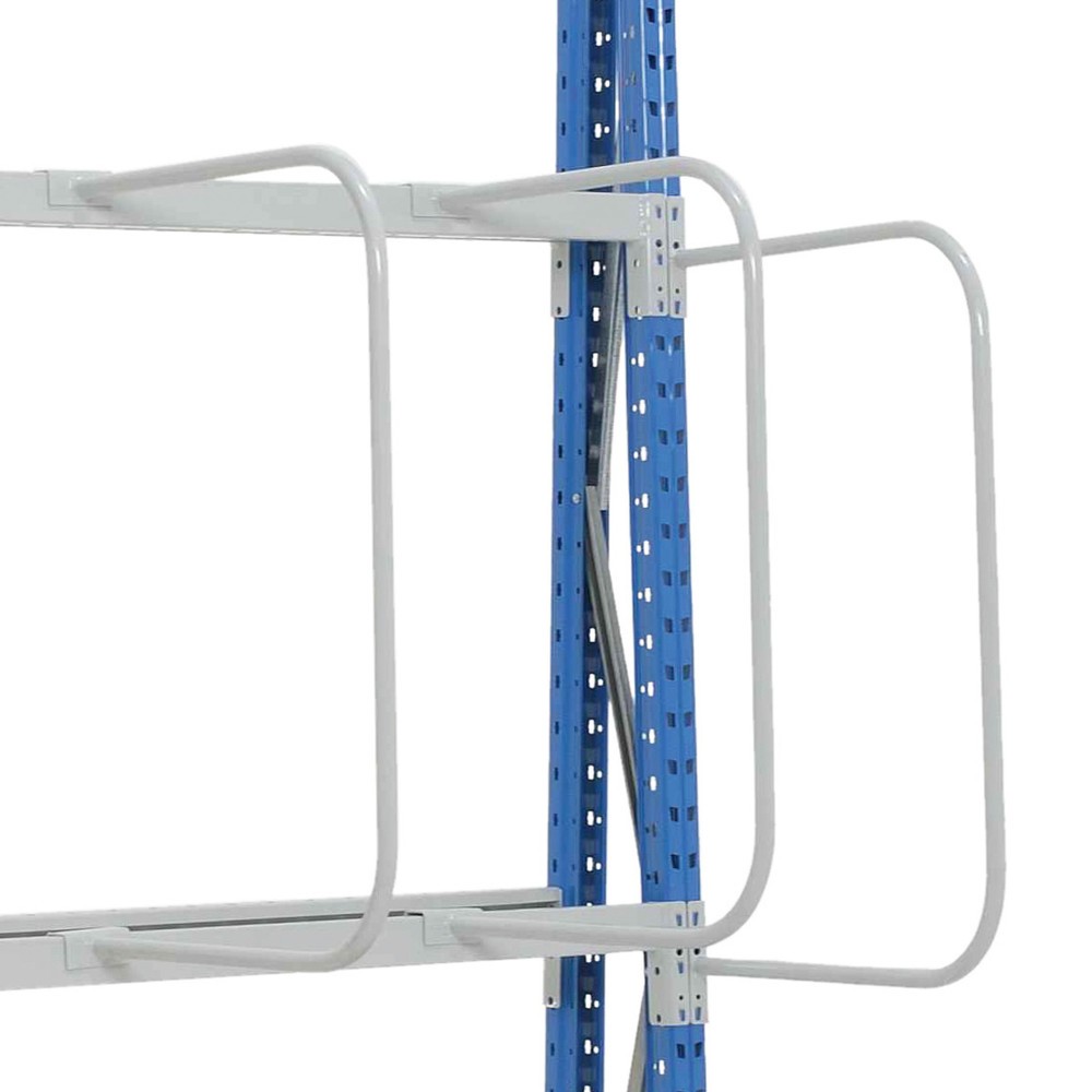 Imagem do produto: Separador em arco vertical para estanteria vertical ManOrga, extremidade direita