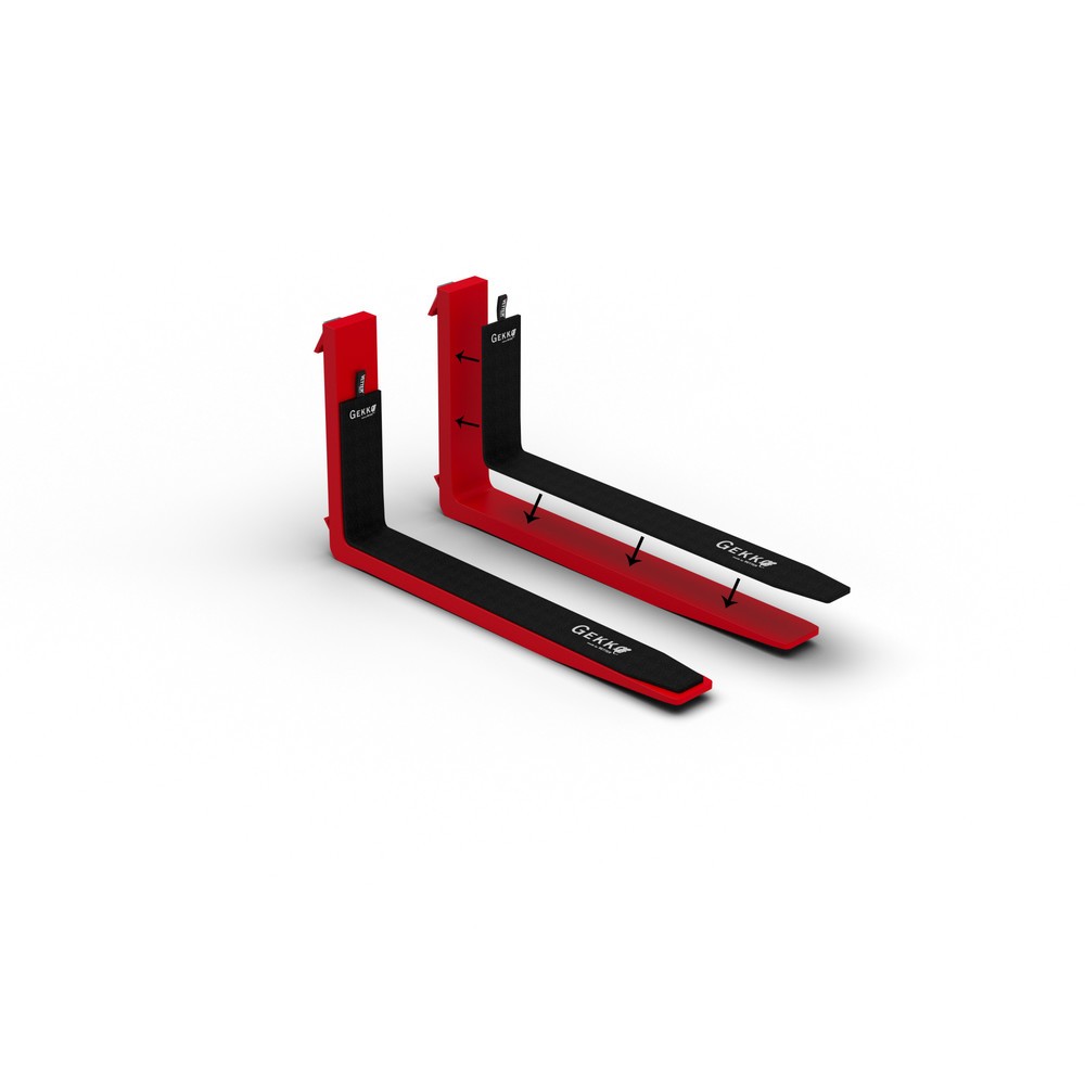 Imagem do produto: VETTER® GEKKO revestimento antiderrapante magnético para dentes do garfo, CxL 750 x 75 mm