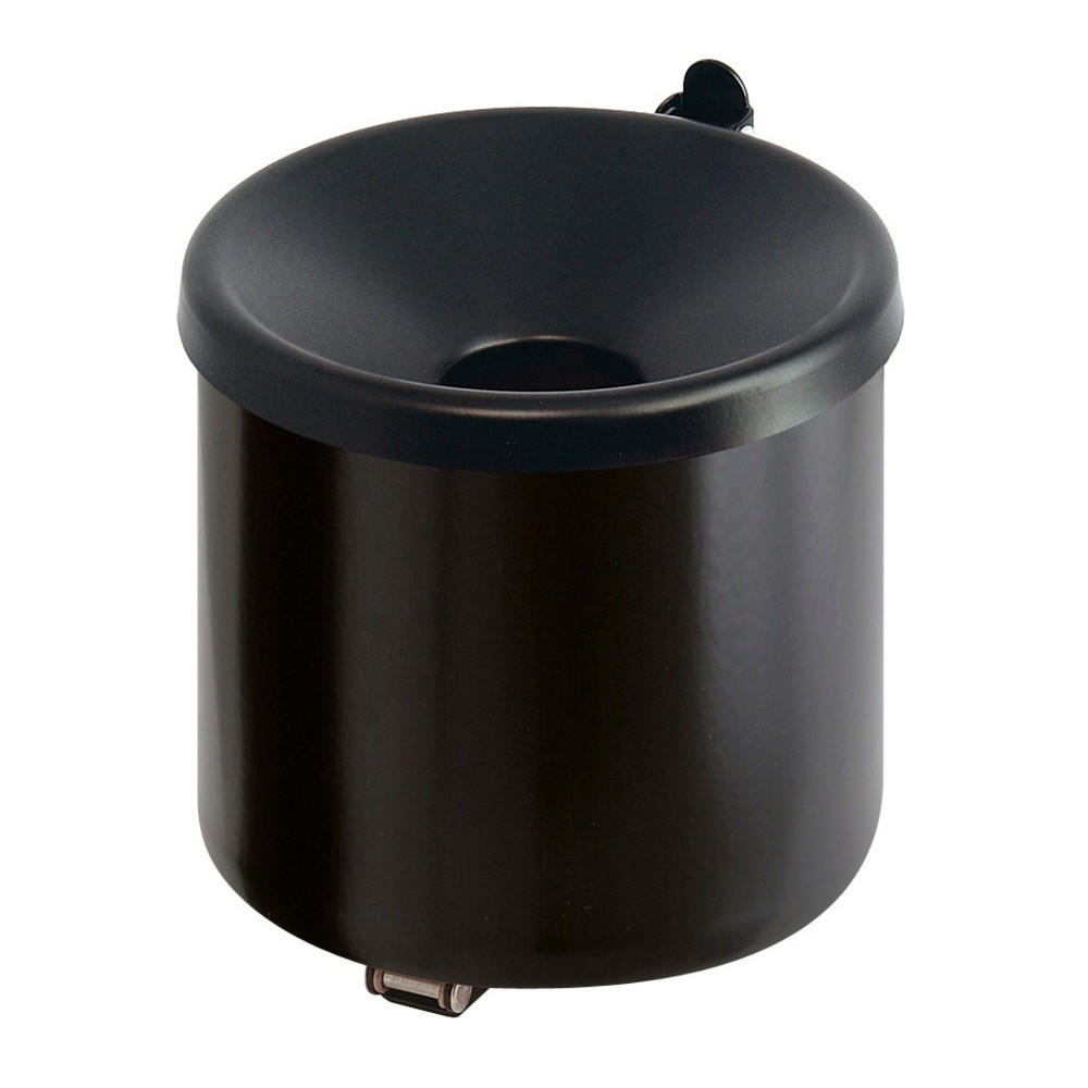 Imagem do produto: Cinzeiro de aço de parede, autoextinguíveis, preto