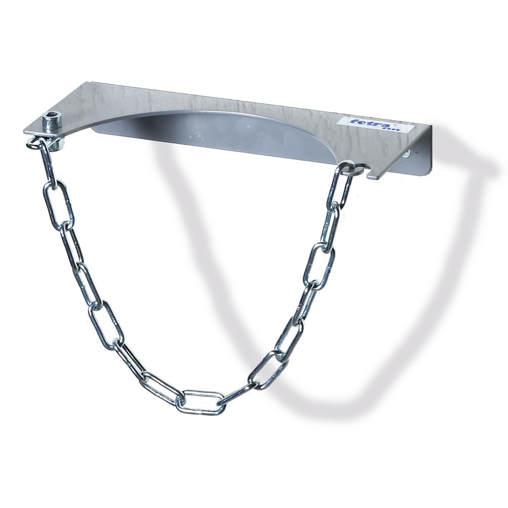 Imagem do produto: fetra® suporte de parede para 1 garrafas de gás, fixação de corrente, diâmetro da garrafa 140 mm
