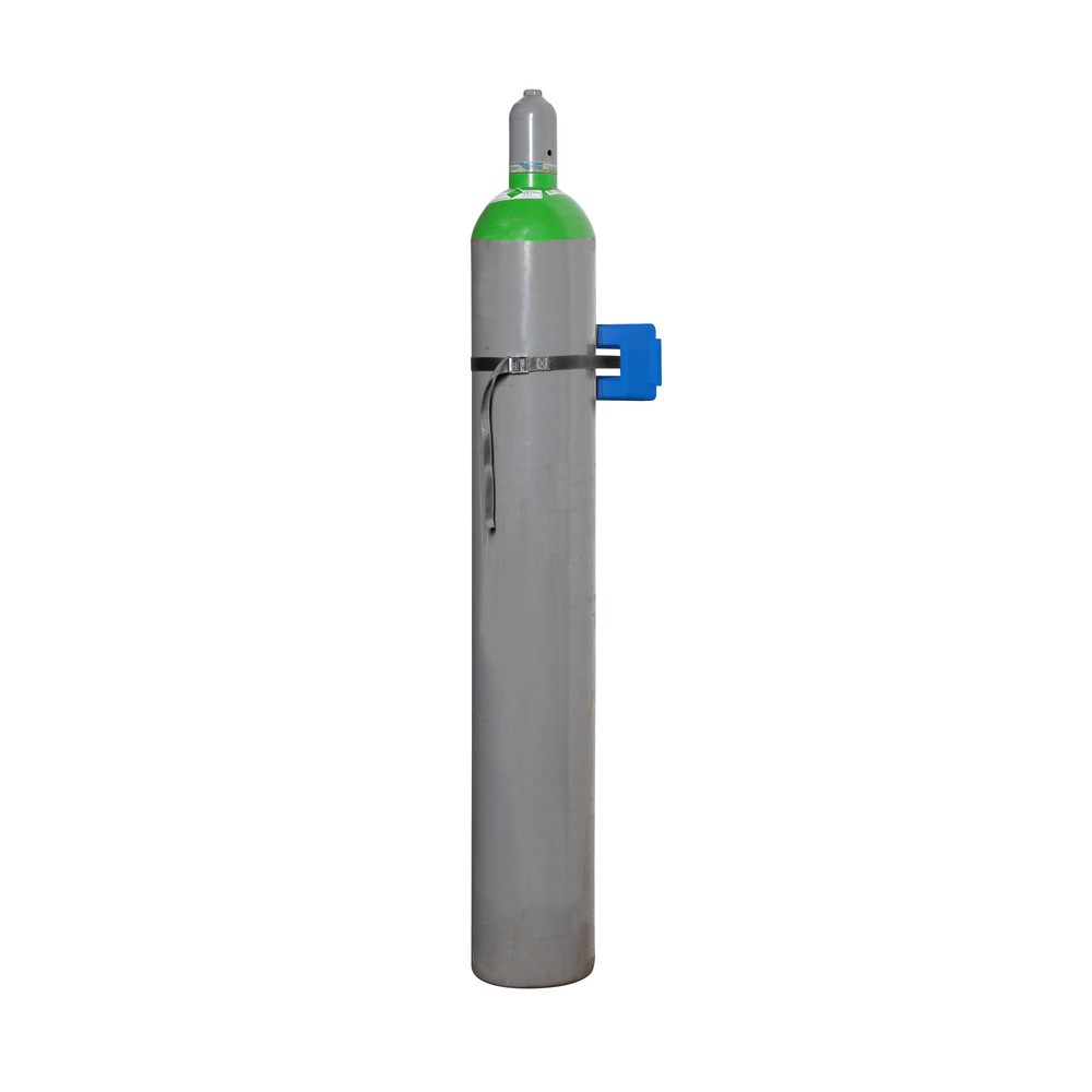 Imagem do produto: Suporte de parede para 1 garrafa de gás, cinta de amarração, cilindro Ø 140-320 mm
