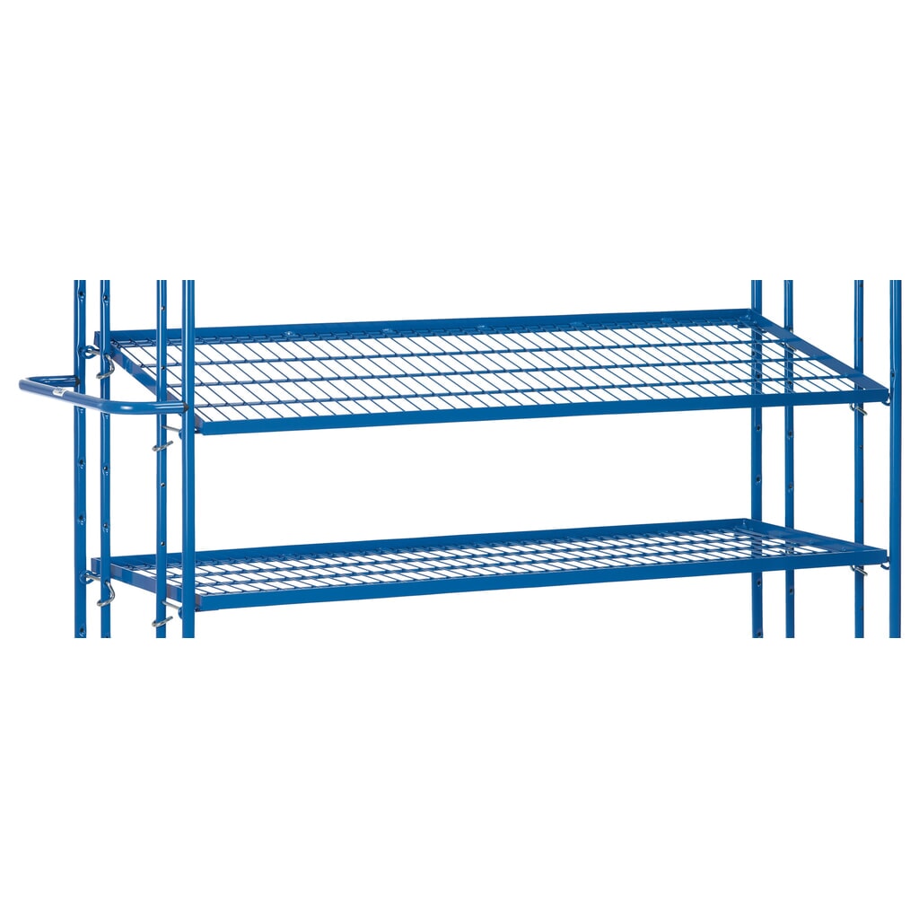Imagem do produto: Fundo adicional em grade para carro de pisos múltiplos para contentores euro fetra®, superfície de carregamento traseira 1250 x 610 mm